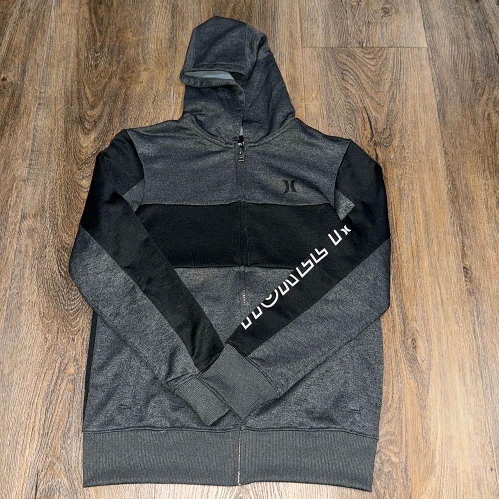 Hurley Boys Solar Zip Up Hoodie